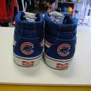 VANS SK8 Hi MLB "Chicago Cubs" Men's 13 Royal Blue/Red/White Athletic Shoes-RARE